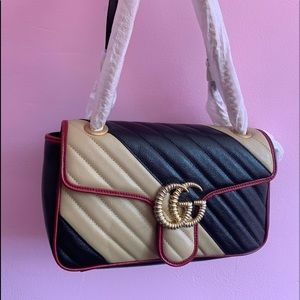 GG Marmont small quilted leather shoulder bag